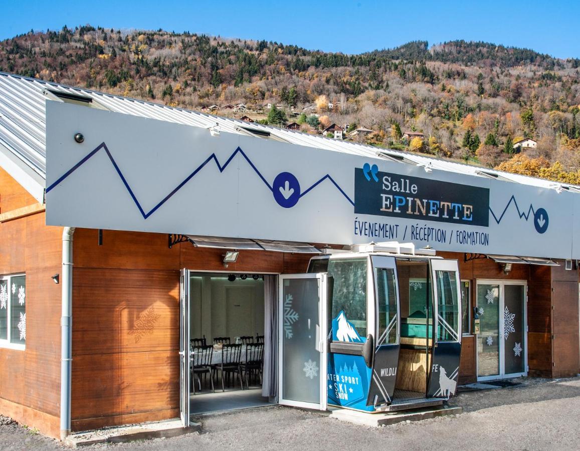 L'Epinette - Gite De Groupe Et Salle De Reception Allevard Exterior photo